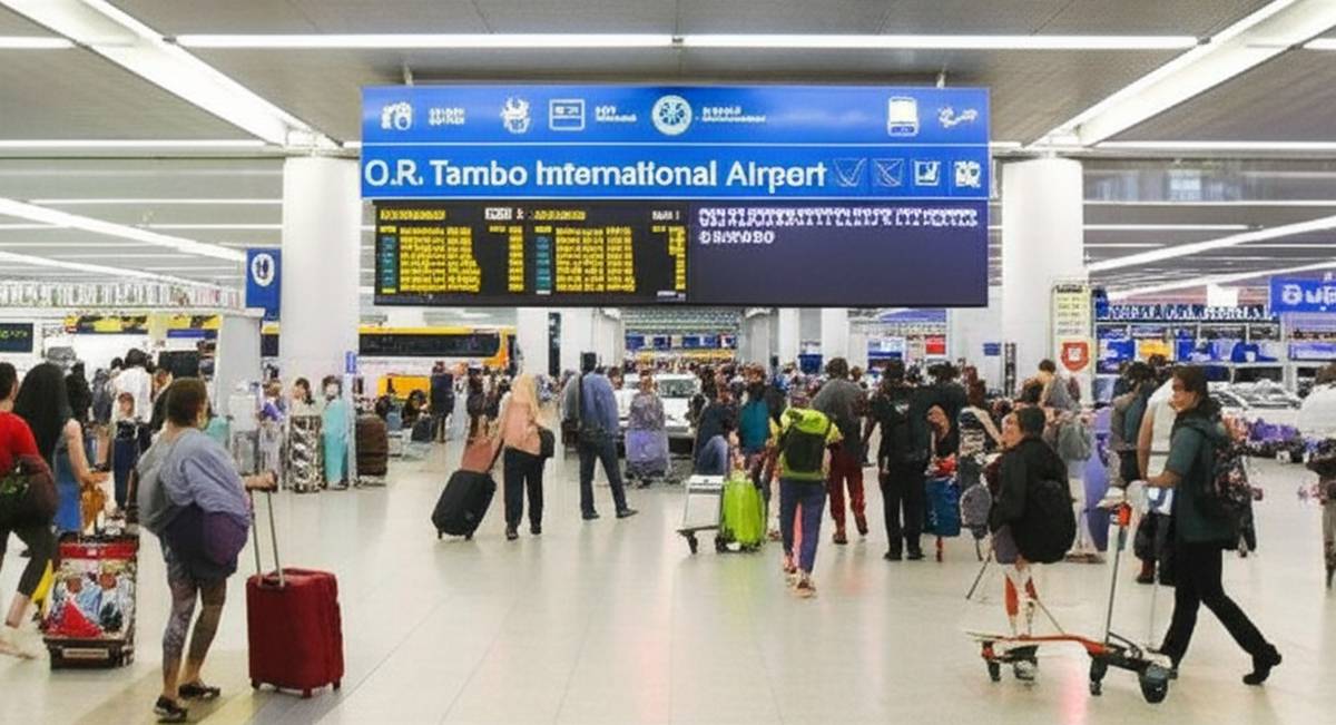 حمل و نقل فرودگاه ژوهانسبورگ Johannesburg Airport Transportation