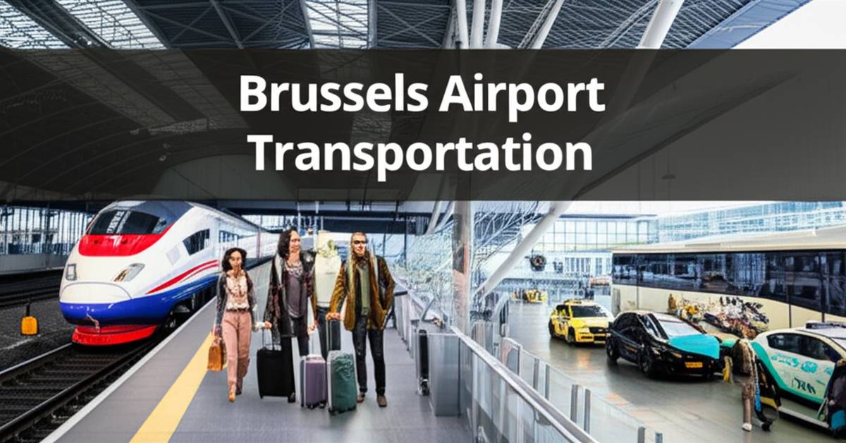 حمل و نقل فرودگاه بروکسل Brussels Airport transportation