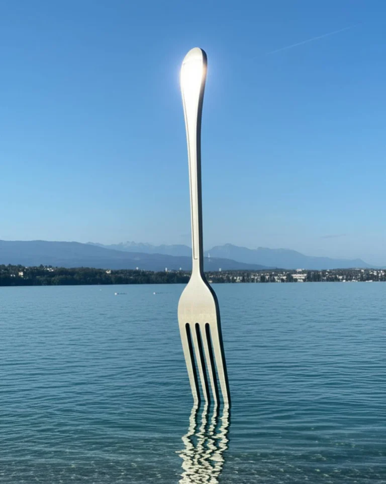 چنگال غول پیکر دریاچه ژنو