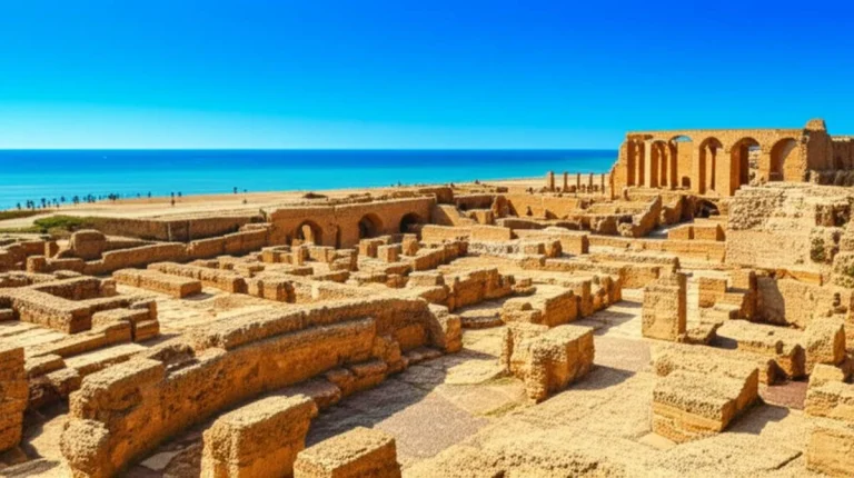 حمام های آنتونی کارتاژ؛ شکوه روم باستان در ساحل تونس + راهنمای کامل بازدید 2025