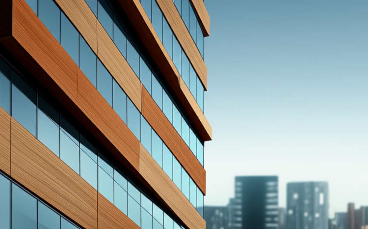 راهنمای کامل ترکیب شیشه و چوب در طراحی مدرن نمای بیرونی