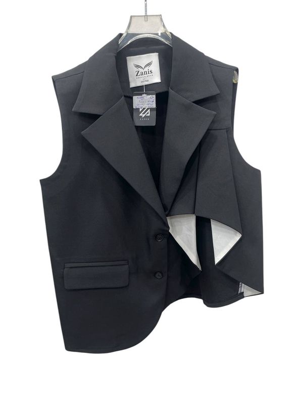 جلیقه زنانه کلاسیک بدون آستین | استایل کژوال و شیک