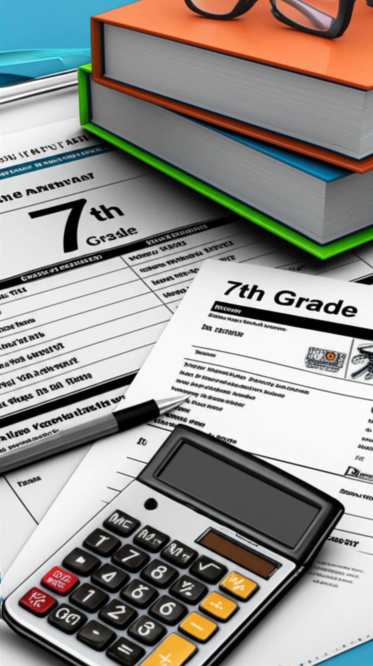 نحوه محاسبه کارنامه هفتم و معدل گیری دقیق | راهنمای کامل