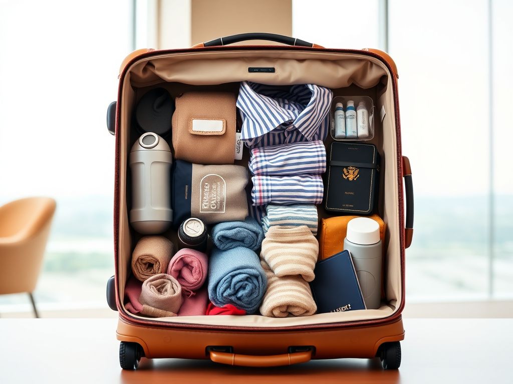 چمدان بستن هوشمندانه: راهنمای جامع برای سفری آسان