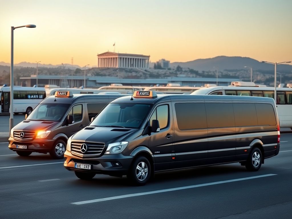 حمل و نقل فرودگاه آتن | ترانسفر مطمئن، تاکسی و شاتل